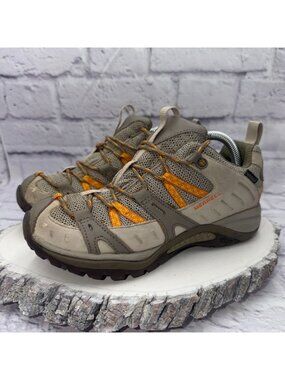 Merrell Womens 6.5 Siren Sport 2 WP Vibram Brindle Alum Hiking Shoes J52408